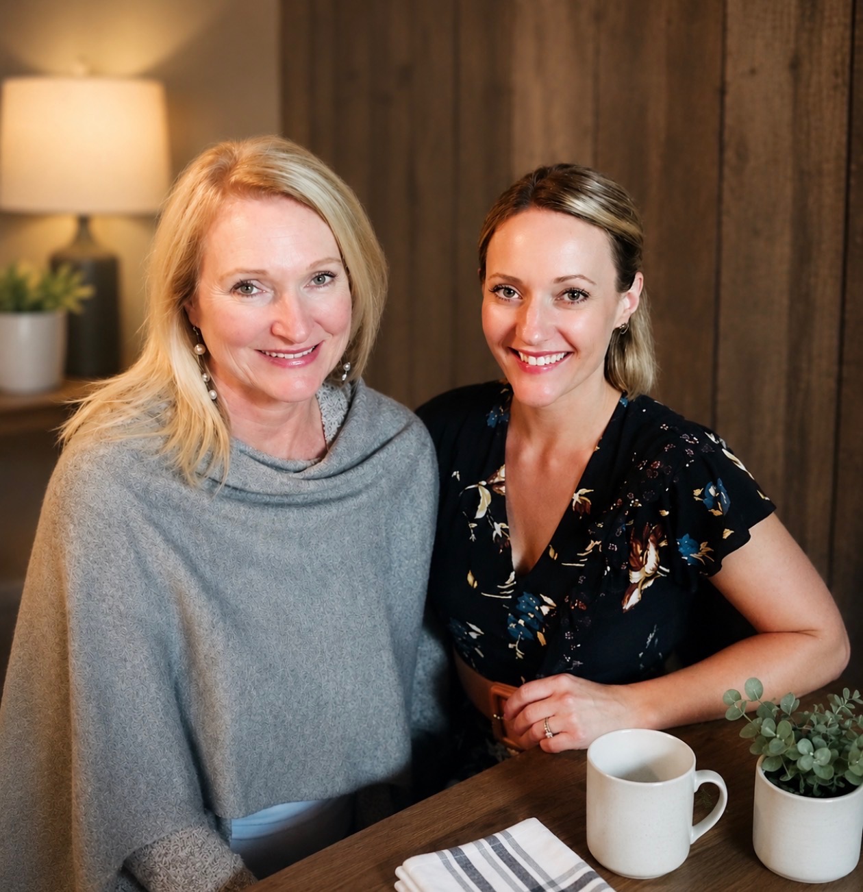 Jill Howell with her mother — two generations of Mr. Perfect Facility Care